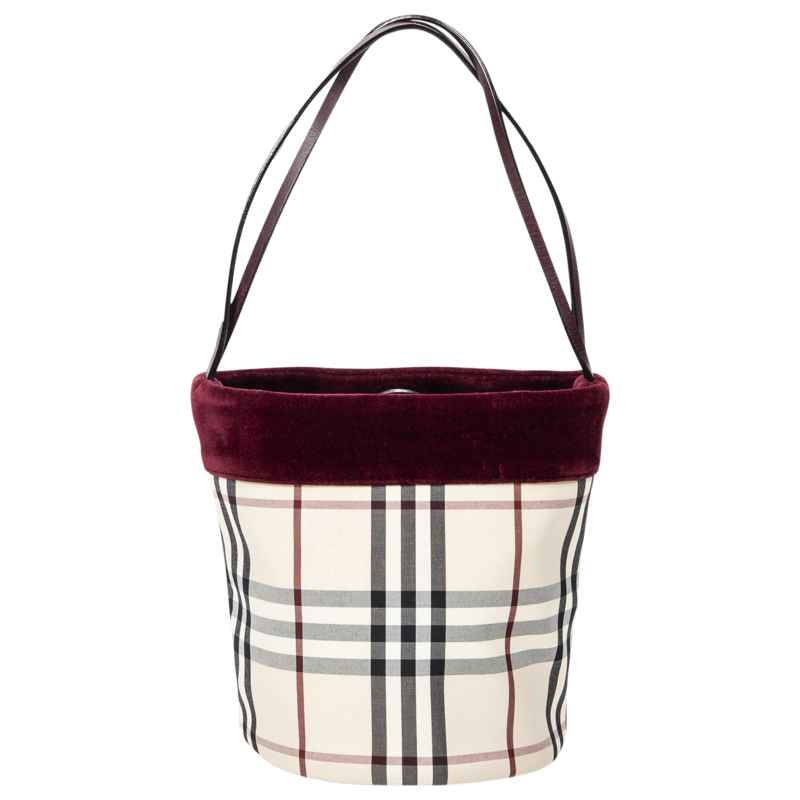 Burberry Beige Bucket Tote