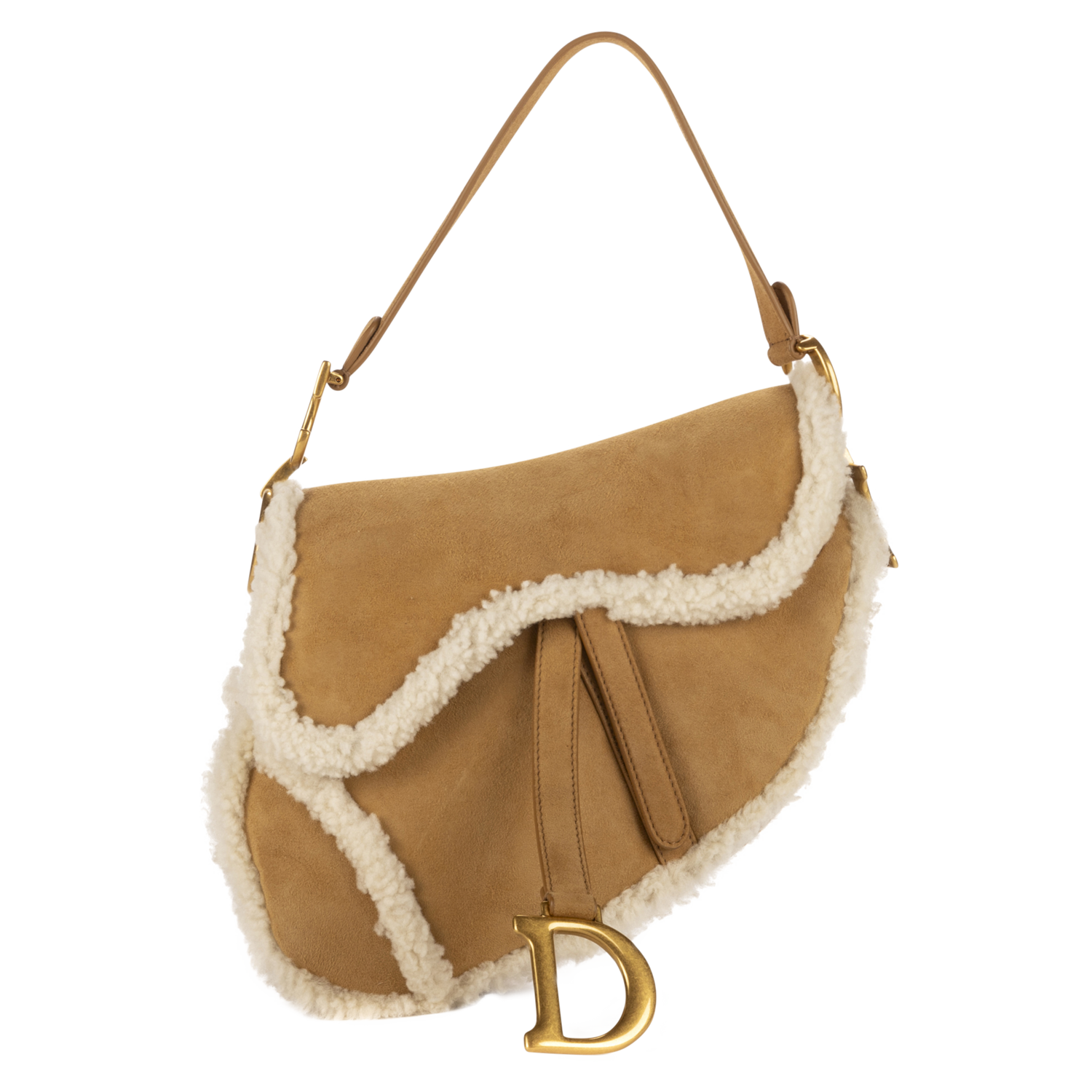 Dior Camel Limited Edition 2020 Saddle Bag