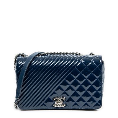 Chanel 2016 Blue CC Medium Coco Flap Bag