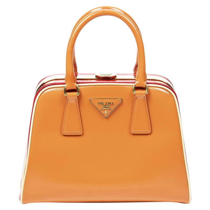 Prada Limited Edition Orange Frame Bag