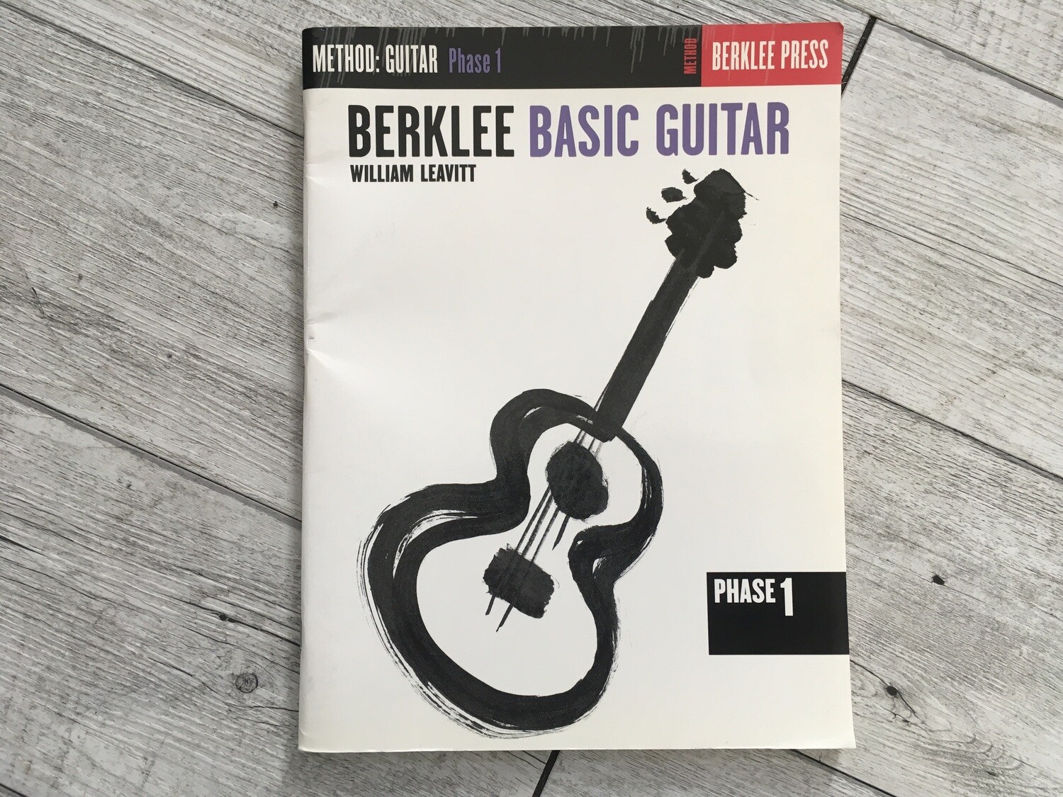 BERKLEE - William Leavitt Basic guitar Vol. 1