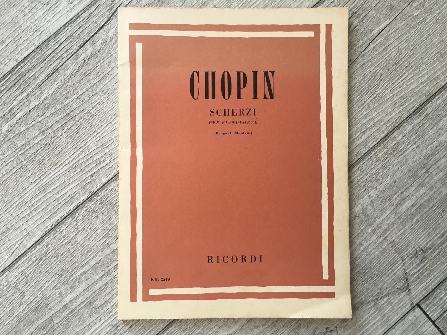 CHOPIN - Scherzi Per Pianoforte