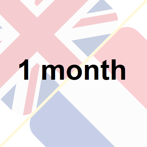 1 month insurance