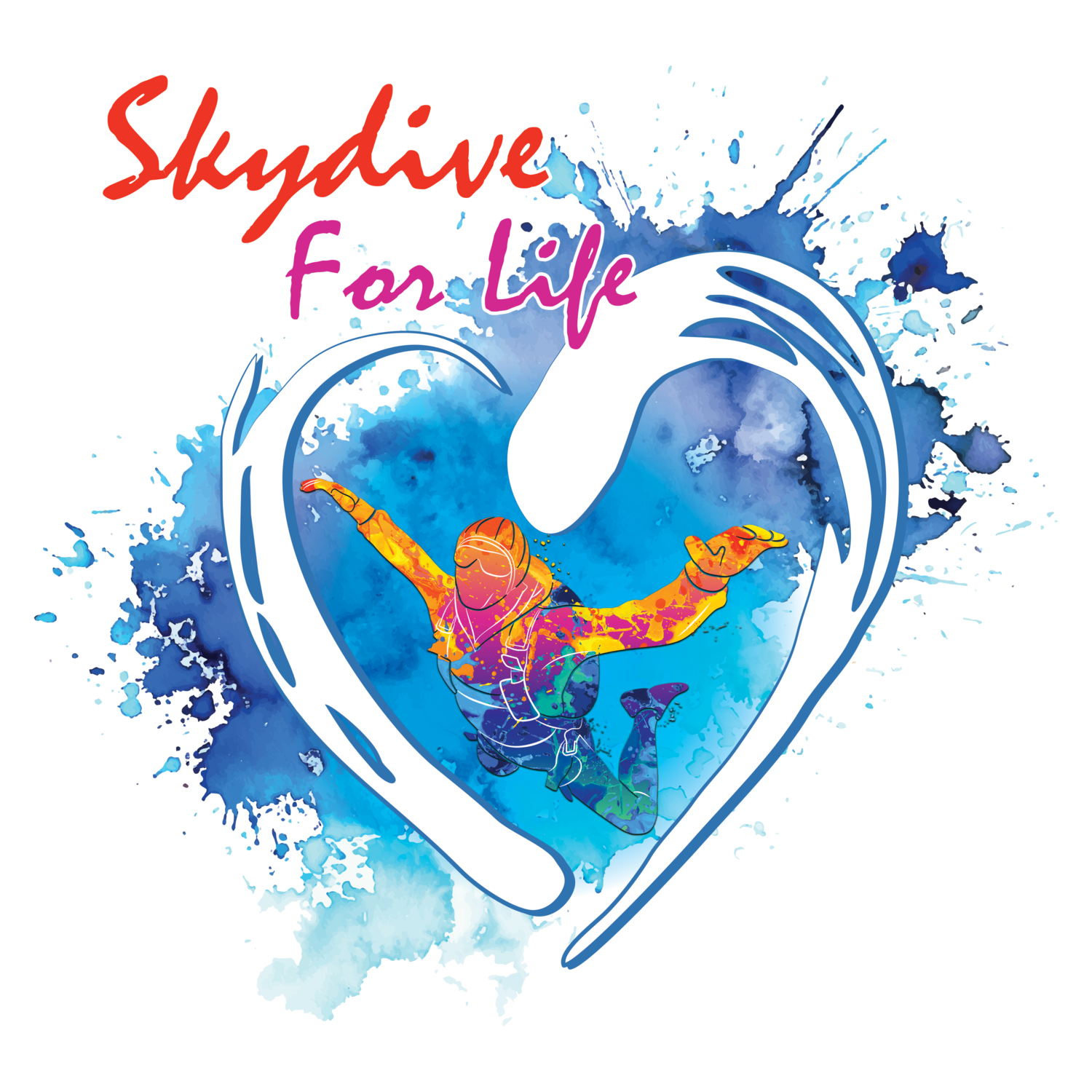 Amazing FreeFall - Skydive For Life 2025 T-Shirt