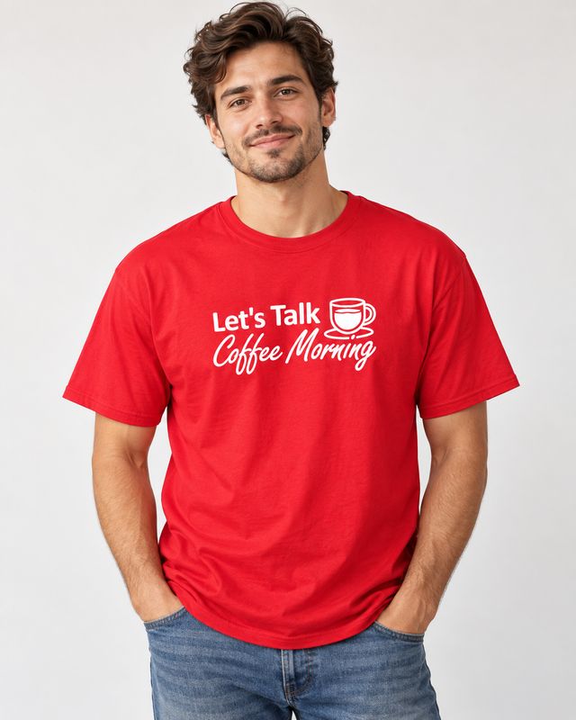 Let's Talk Coffee Morning T-Shirt Let's Talk Coffee Morning T-Shirt