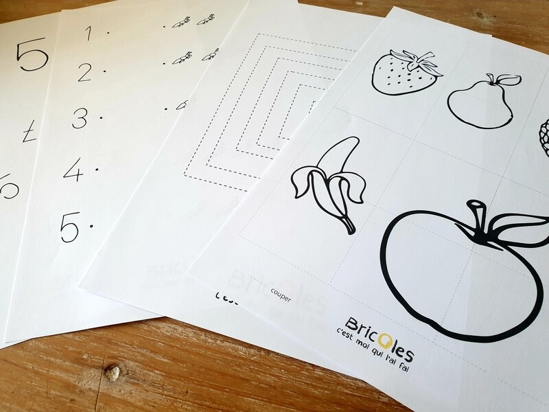 GRATUIT - Pack d'activités (2-4ans)