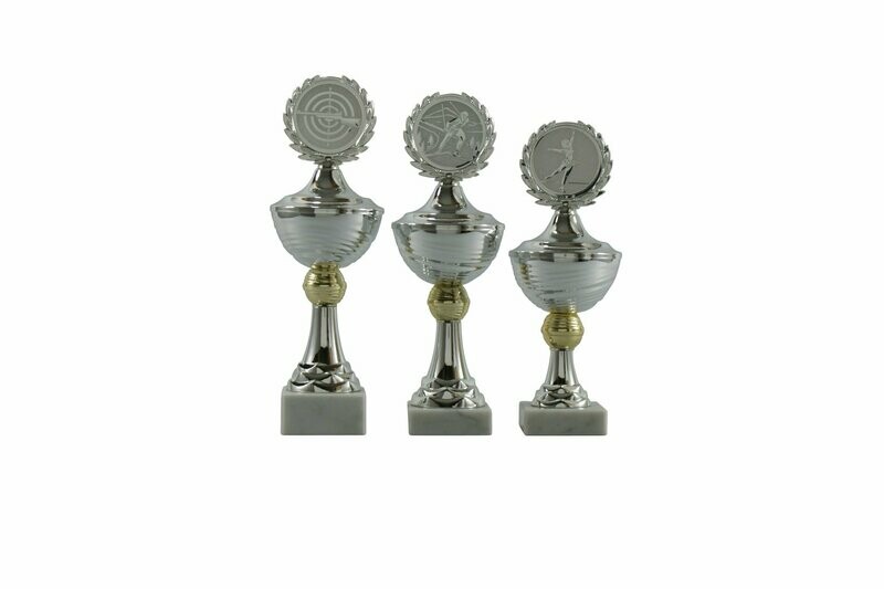 Pokalserie silber-gold