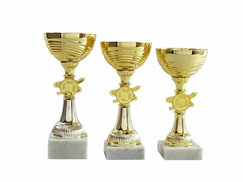 Pokalserie gold ohne Deckel