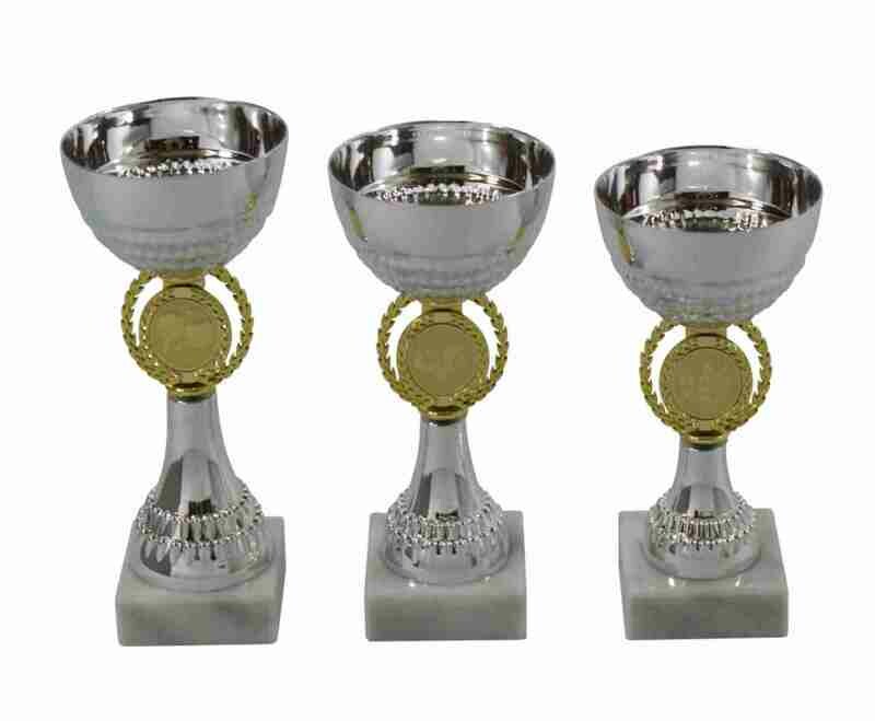 Pokalserie Silber-gold