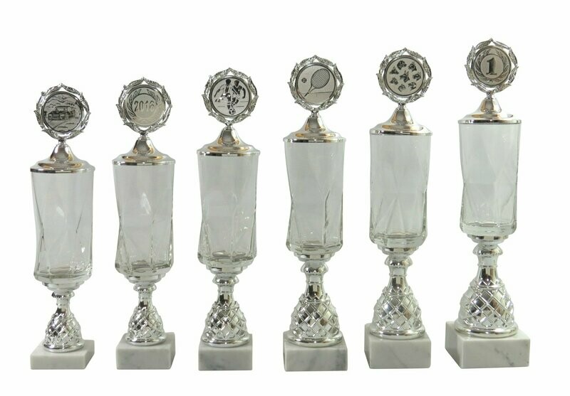 Lina Glaspokalserie Silber