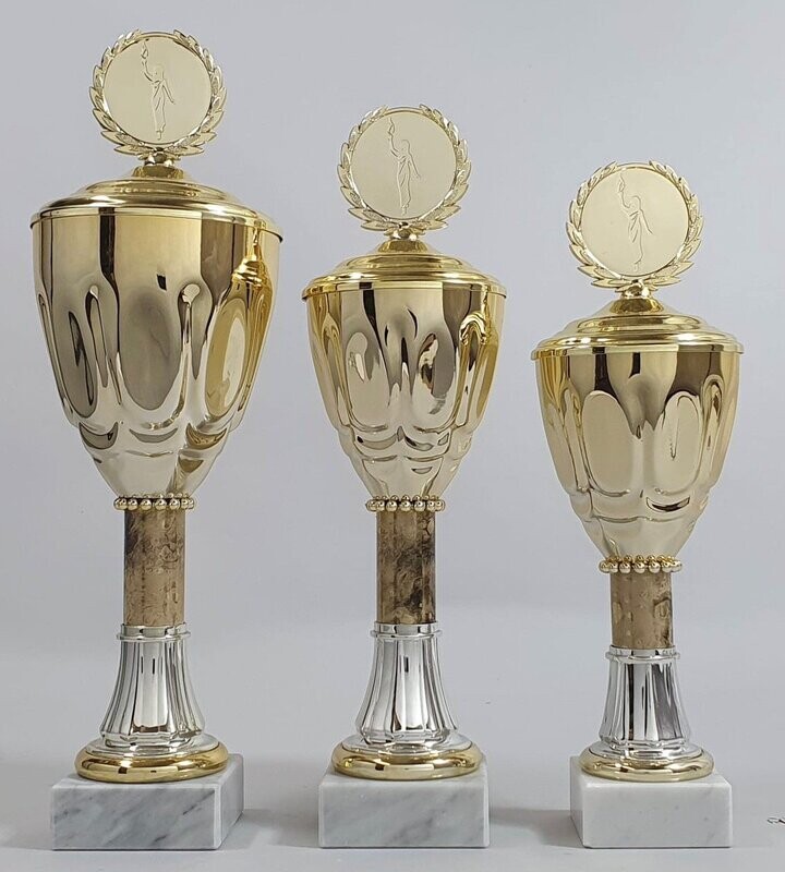 Pokalserie silber-gold  S21