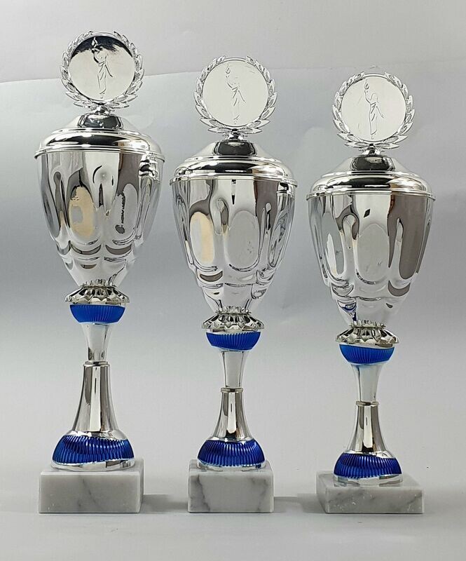 Pokalserie S70/1-3 silber-blau