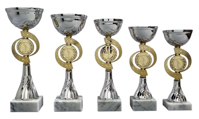 Pokalserie 804/1-5 Gold/Silber Pokalserie 804/1-5 Gold/Silber
