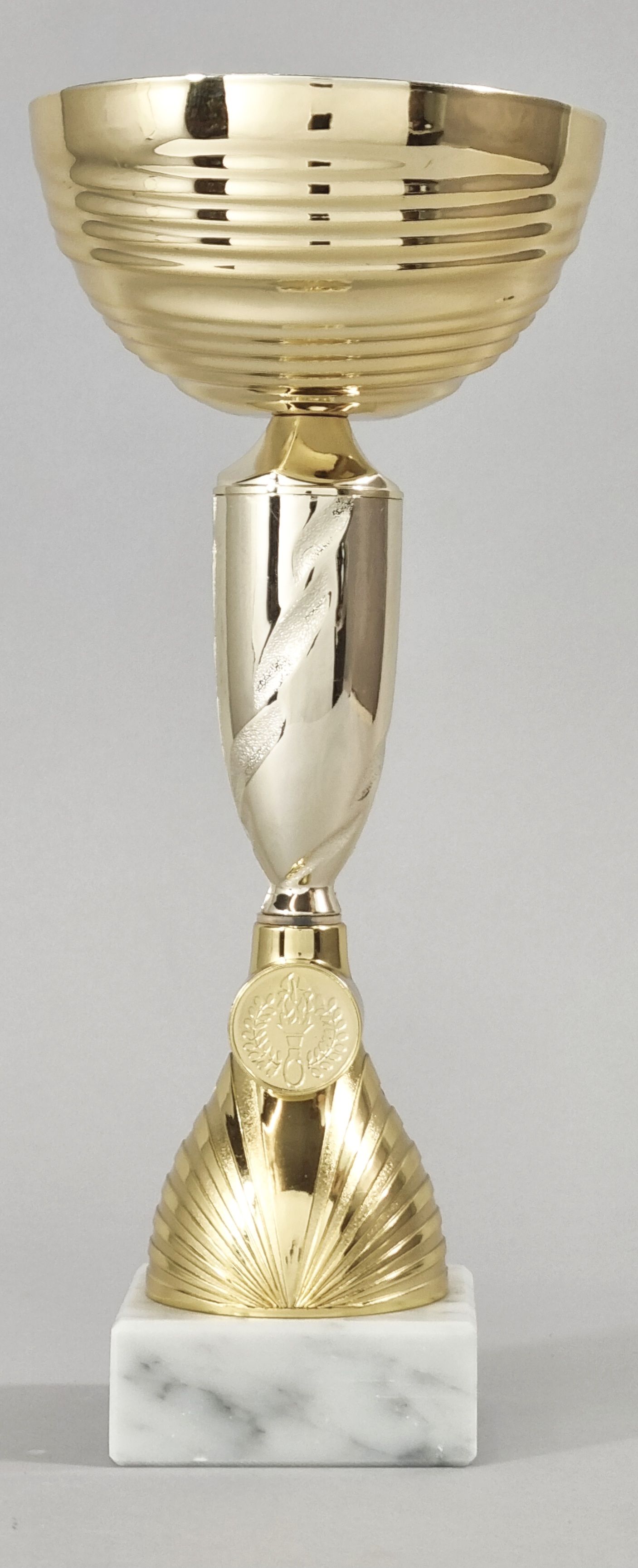 Metal Pokalserie Gold mit Marmor 721/1-12