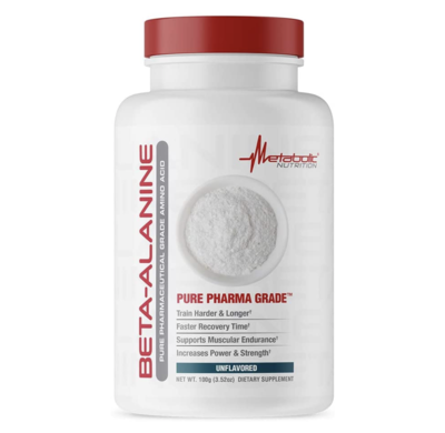 beta alanine 3g metabolic nutrition