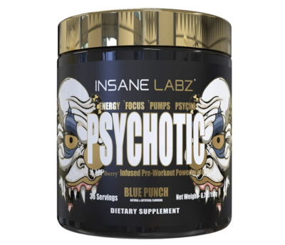 Psychotic gold blue punch