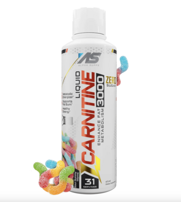 Alpha Supps Carnitine, Sour Gummy