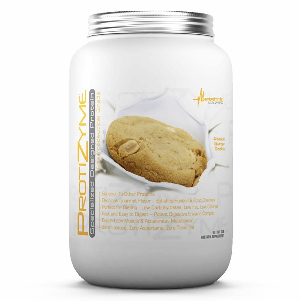 protizyme 2lb peanut butter cookie