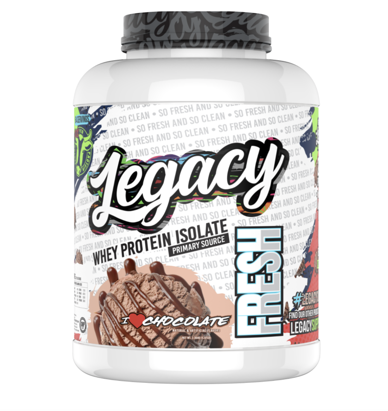 Legacy 5lb isolate,  Chocolate