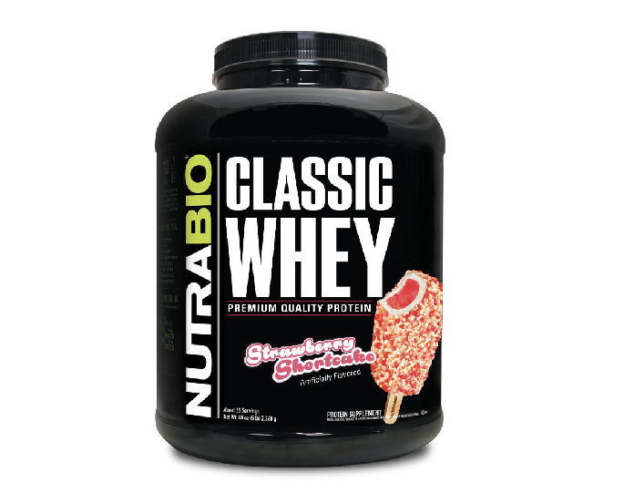 Nutrabio Classic Whey strawberry shortcake 5lb