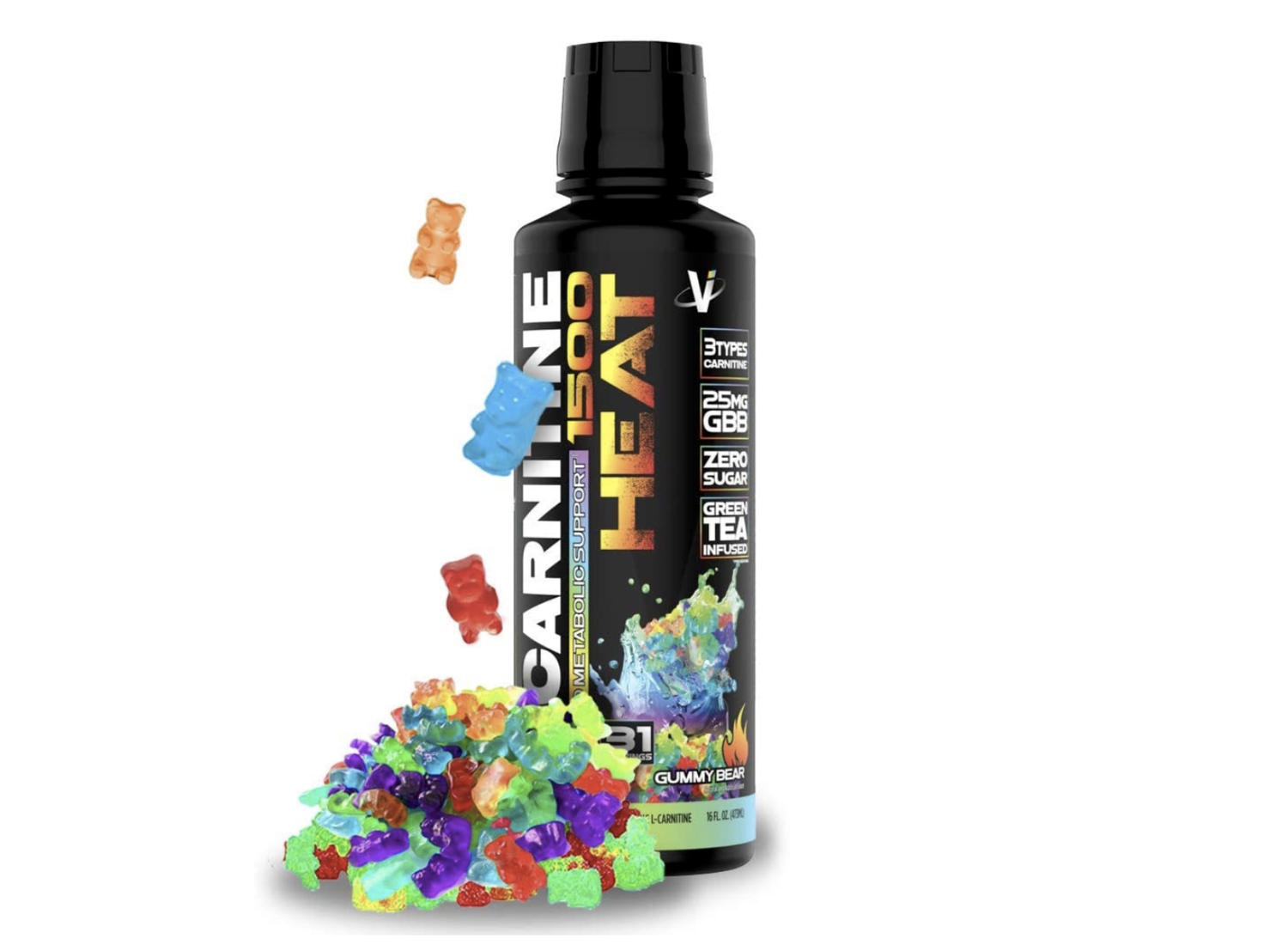 vmi carnitine heat gummy bear