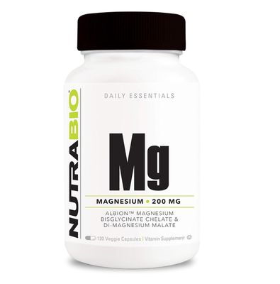 Nutrabio Magnesium 200mg, 120ct