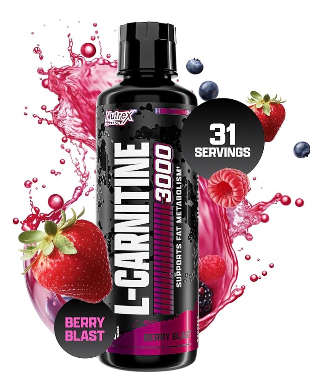 Carnitine 3000, Berry Blast