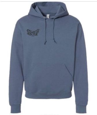 Blue Pull Over Hoodie