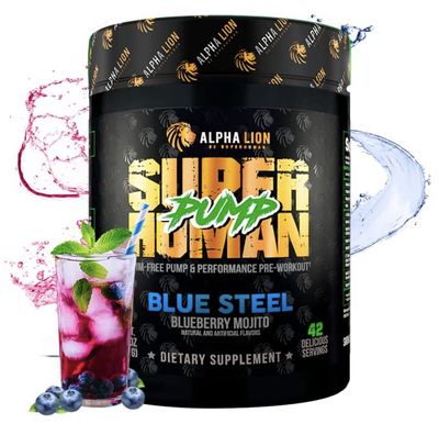 Super Human Pump, Blue Steel