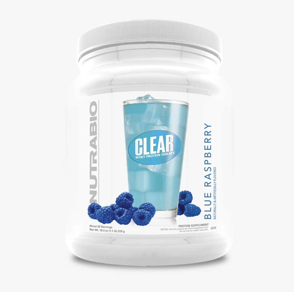 Clear Whey, Blue Raspberry