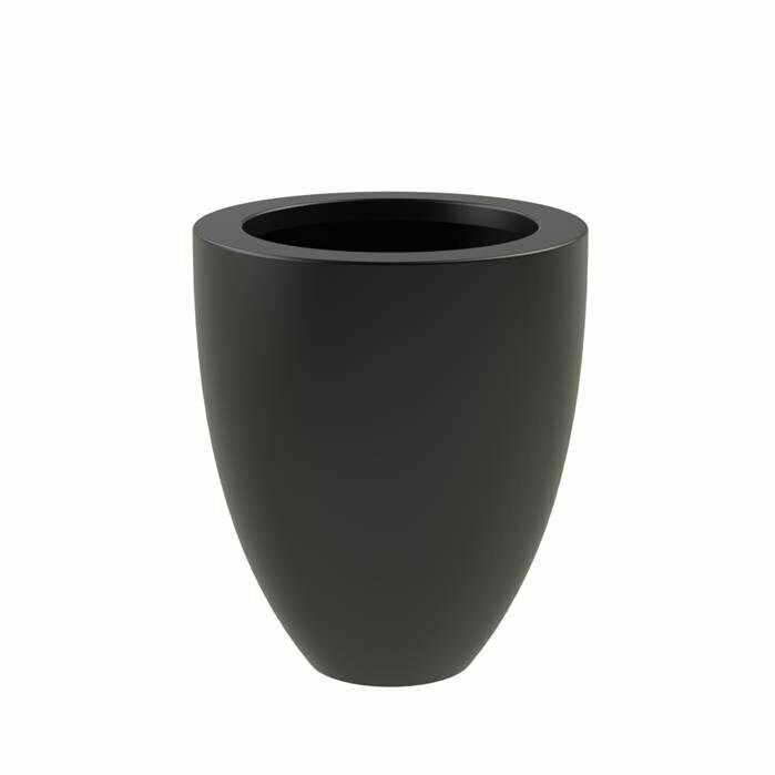 Bac ( pot ou jardinière ) ogive Fibre de verre 720 x 840 mm