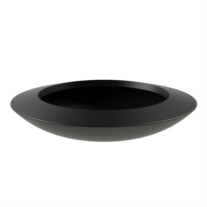 Bac ( pot ou jardinière ) ogive plate  pour îlot fraicheur Fibre de verre 2000 x 400 mm