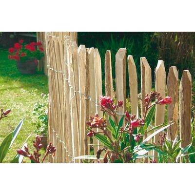 Clôtures décorative en noisetier