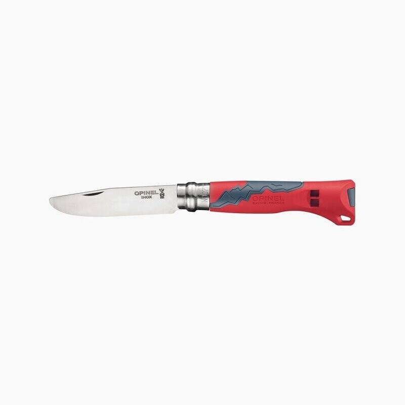 Couteau de poche Opinel Outdoor junior rouge