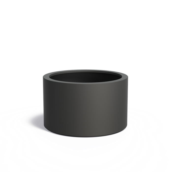 Bac ( pot ou jardinière ) rond cylindrique en fibre de verre 1000 x 600 mm
