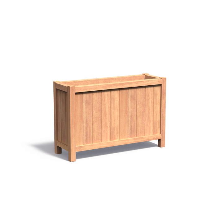 Bac ( jardinière ou pot) rectangle bois latte 1200 x 400 x 800 mm Bac ( jardinière ou pot) rectangle bois latte 1200 x 400 x 800 mm