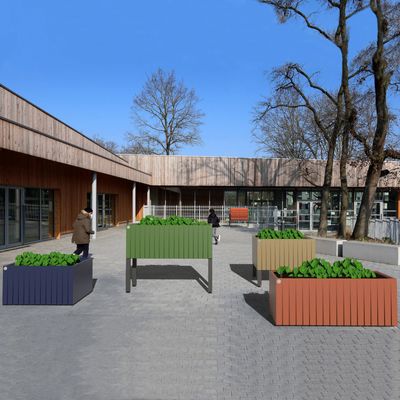 Jardinière pédagogique carré