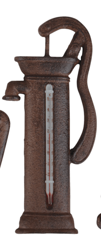 Thermomètre en fonte