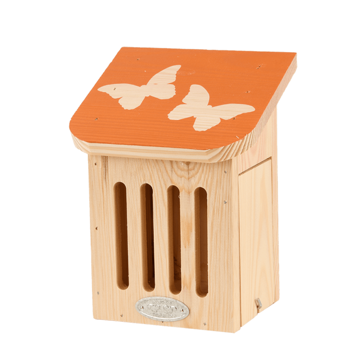 Maison à papillons pochoir