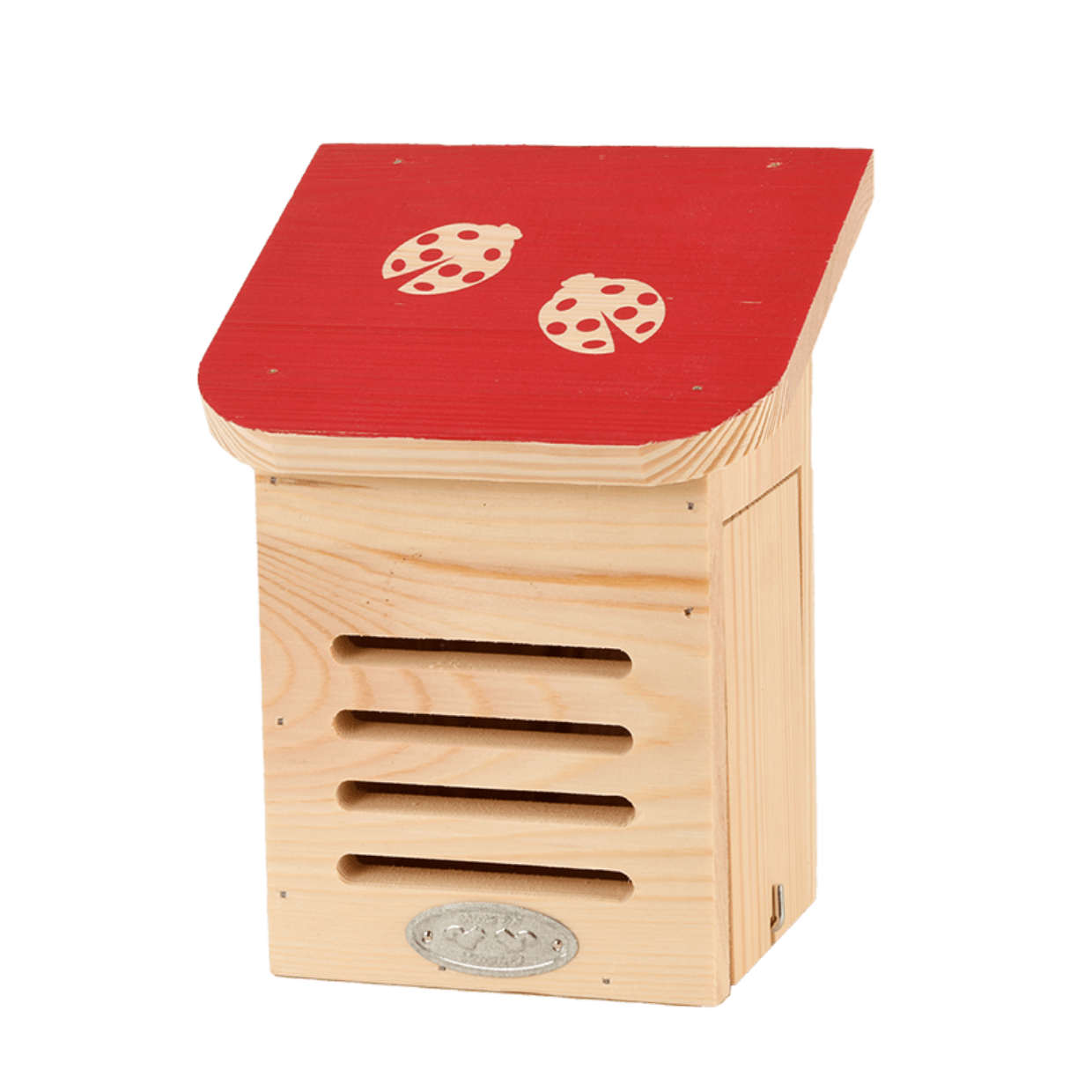 Maison à coccinelles pochoir