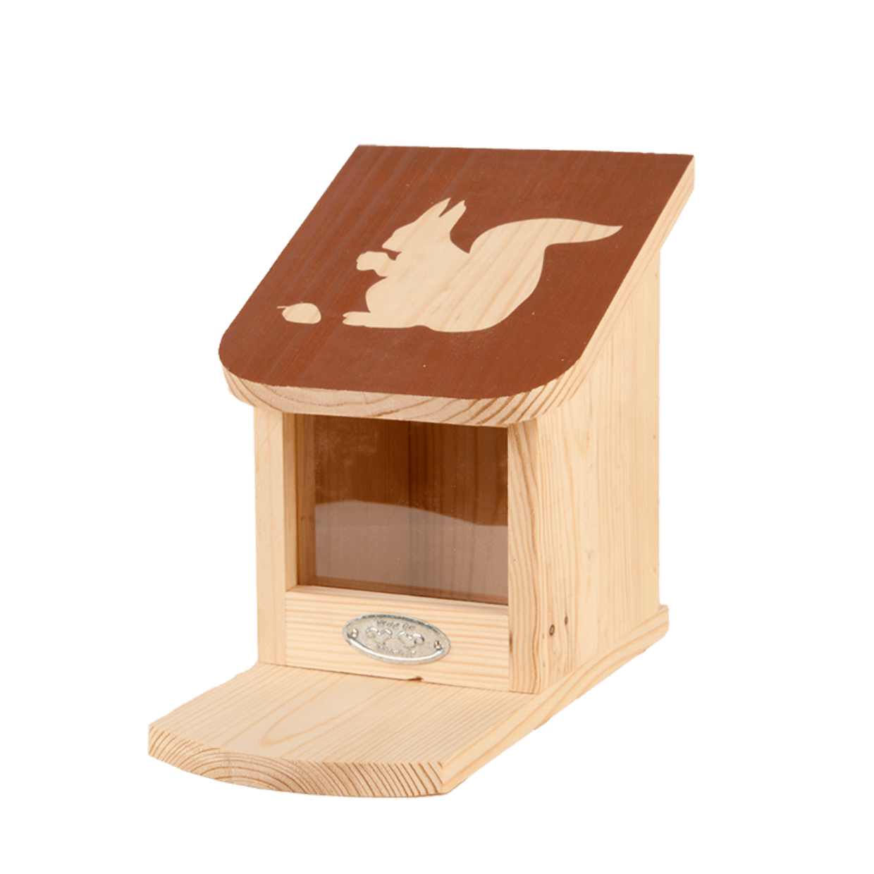 Mangeoire pour écureuil pochoir