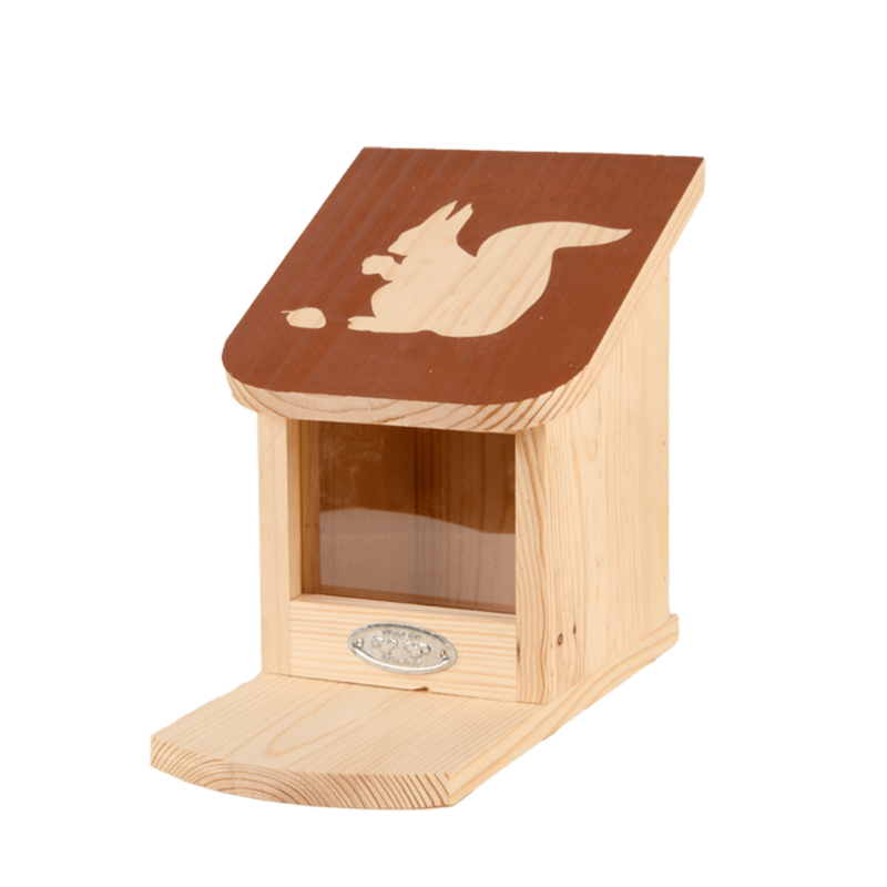 Mangeoire pour écureuil pochoir