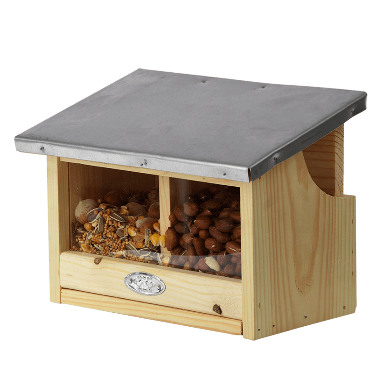 Mangeoire double pour écureuil