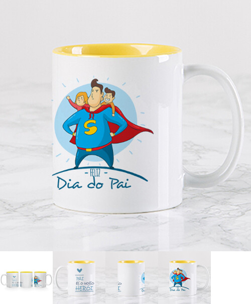 Caneca cerâmica personalizada