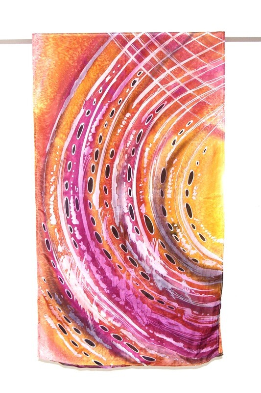 Langit & Bumi - Exclusive Silk Batik Scarf Langit & Bumi - Exclusive Silk Batik Scarf