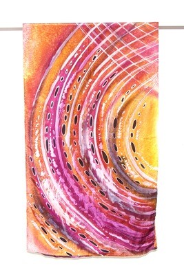 Langit & Bumi - Exclusive Silk Batik Scarf Langit & Bumi - Exclusive Silk Batik Scarf