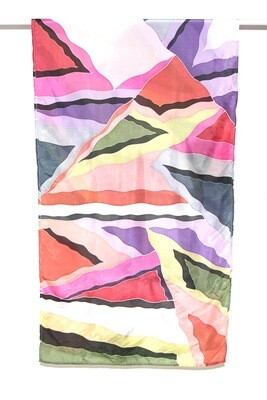 Langit & Bumi - Exclusive Silk Batik Scarf Langit & Bumi - Exclusive Silk Batik Scarf