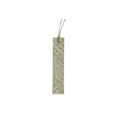 Mengkuang & Batik Bookmark - Natural Blue Mengkuang & Batik Bookmark - Natural Blue