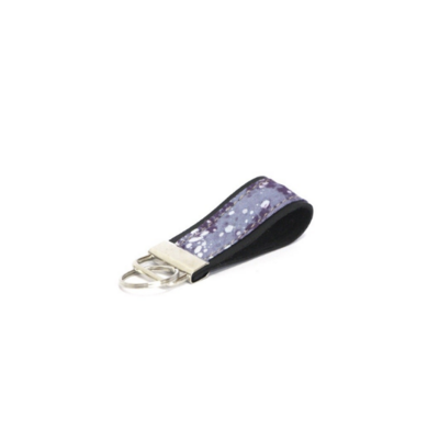Batik Key Fob - Purple Galaxy