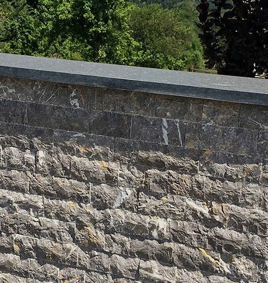 ANTHRACITE GOLD - Płytki Elewacyjne (Pełna Krata)